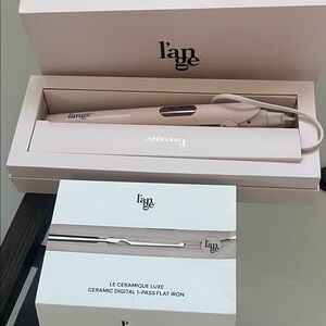 Lange Pink Ceramic Digital 1-Pass Flat Iron